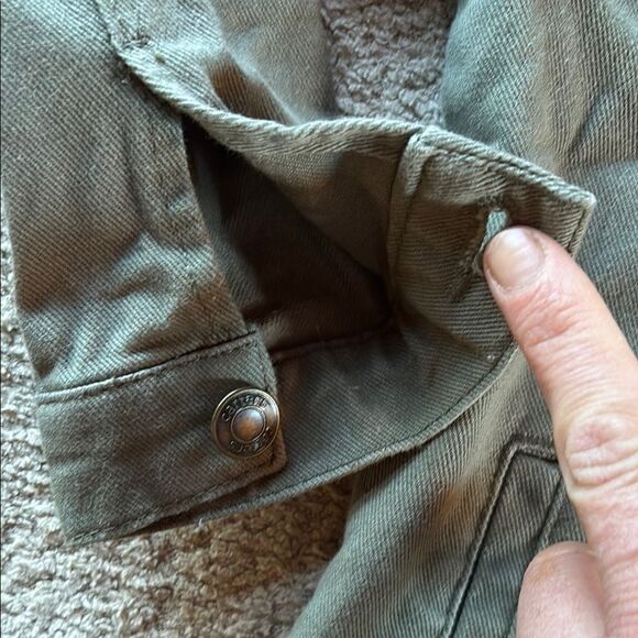 Carters Kids Green Denim Jacket - Picture 3 of 7